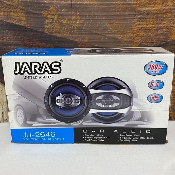 Jaras Other - NEW Jaras JJ-2646 6.5” Coaxial Speaker 360 watt max